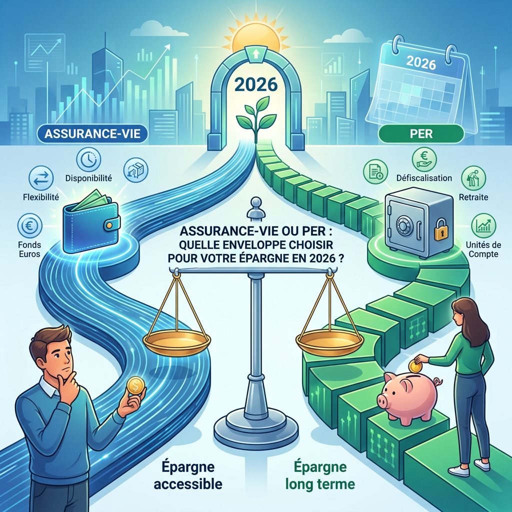 Assurance-vie ou PER : quelle enveloppe choisir pour votre épargne en 2026 ?